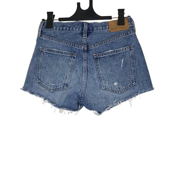 ARITZIA Denim Forum The Ex Boyfriend Short Size 24 - Picture 4 of 6